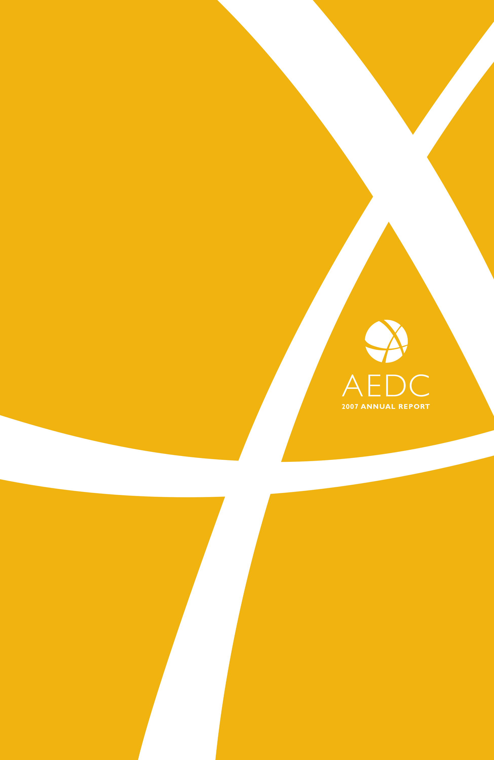 AEDC Annual Report: 2007