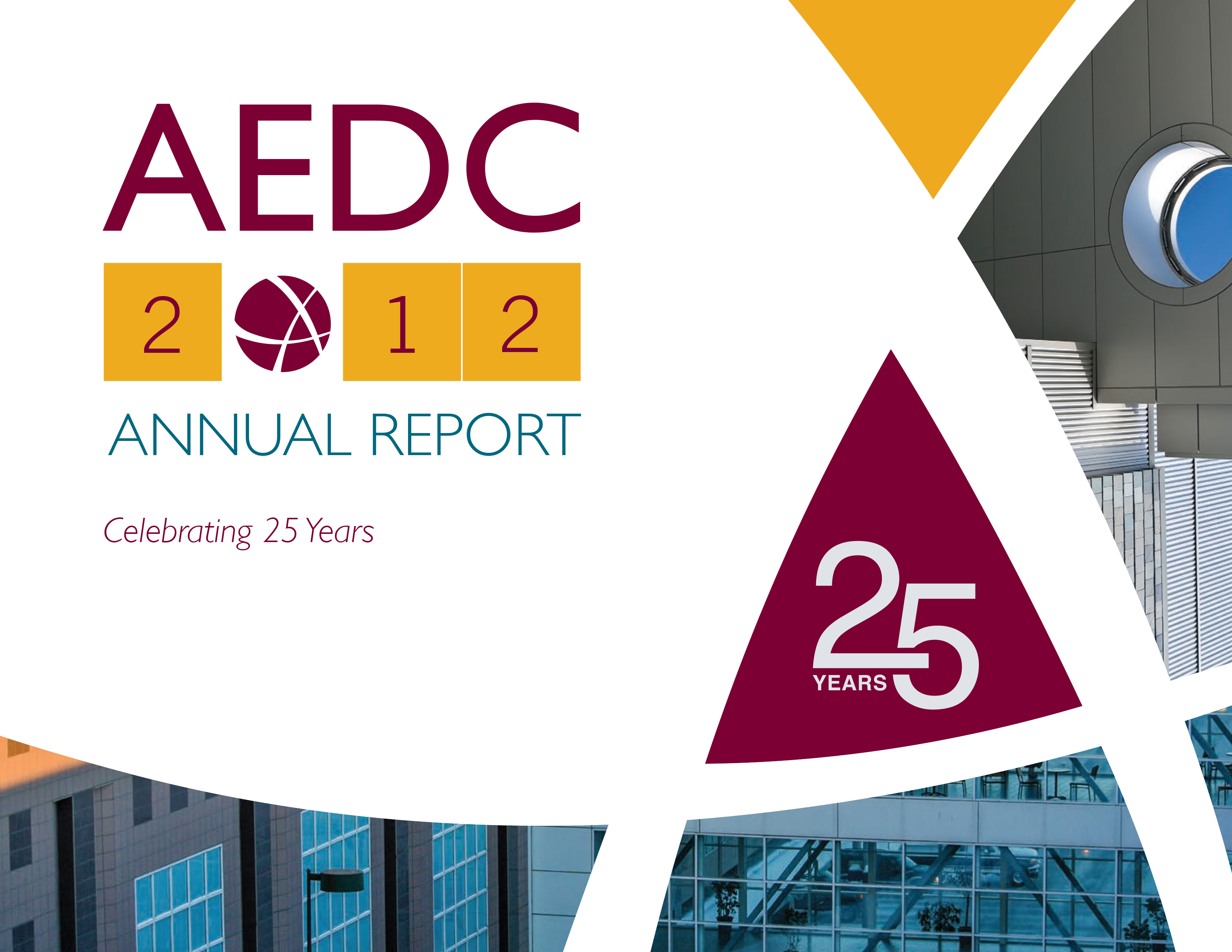 AEDC Annual Report: 2012
