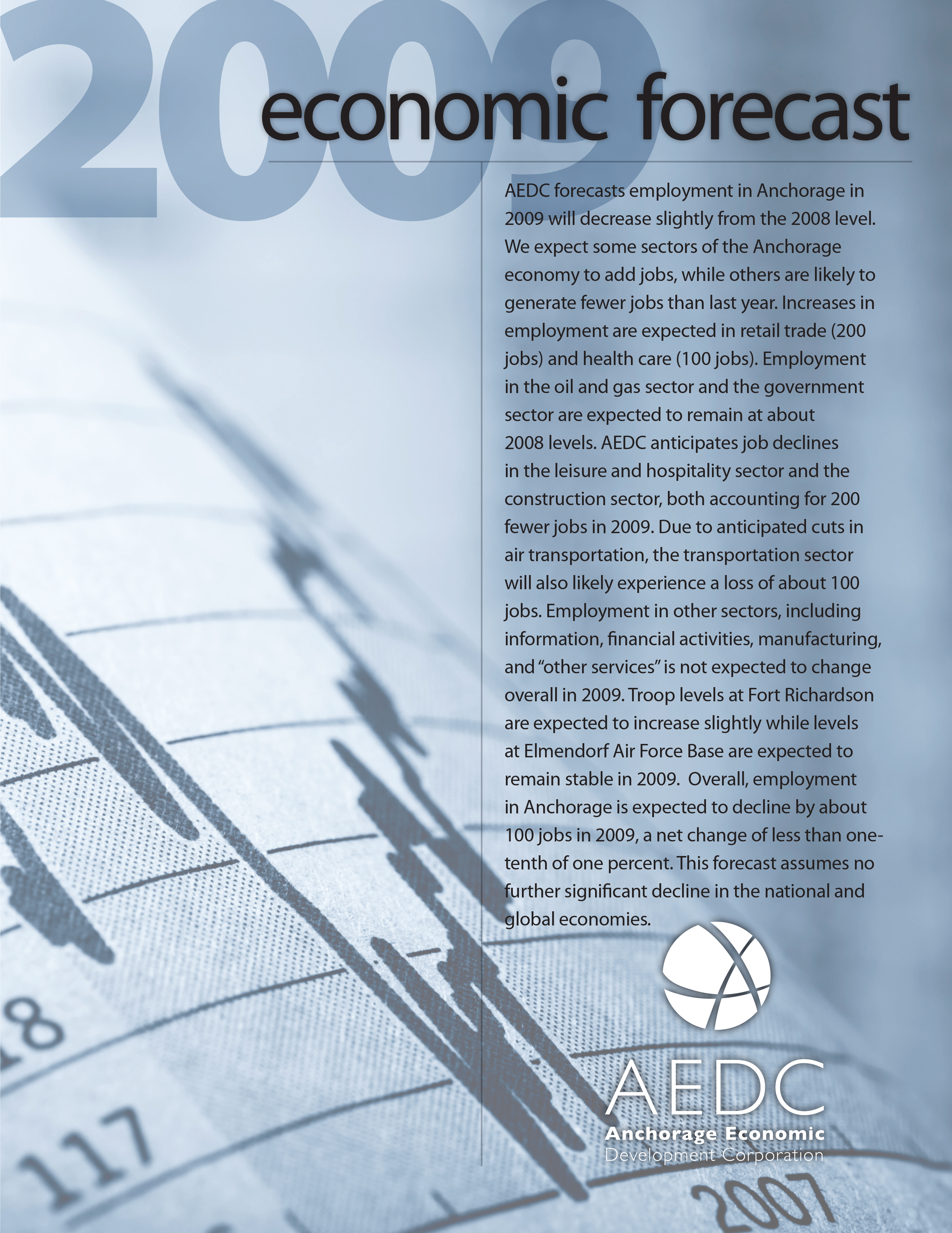 AEDC Economic Forecast Report: 2009