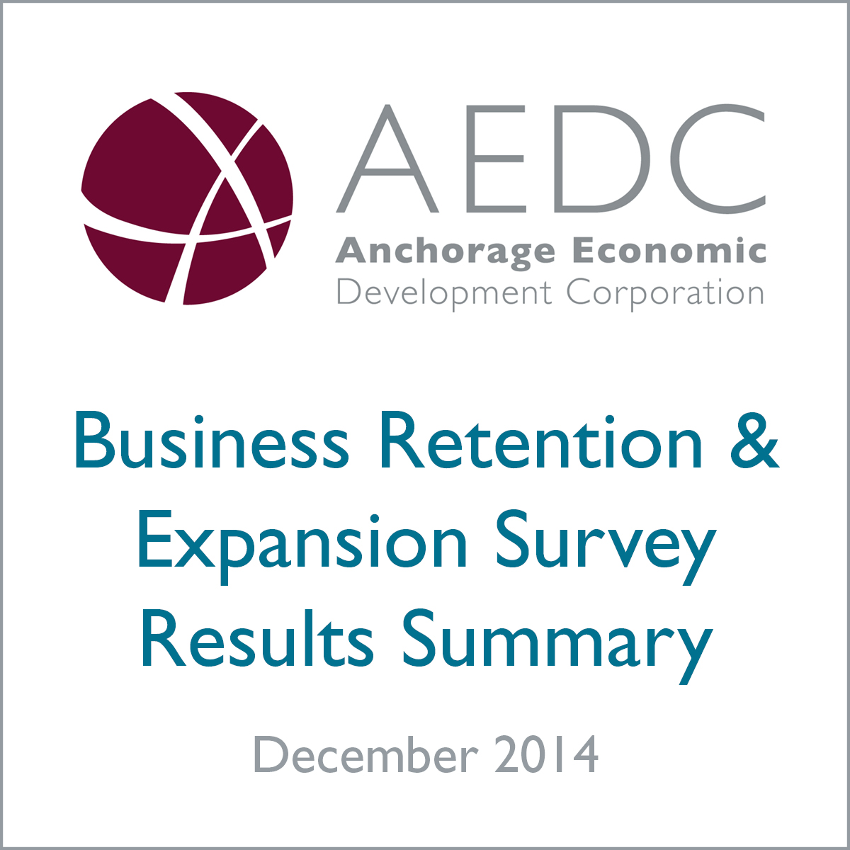 AEDC BRE Survey Results Summary 2014