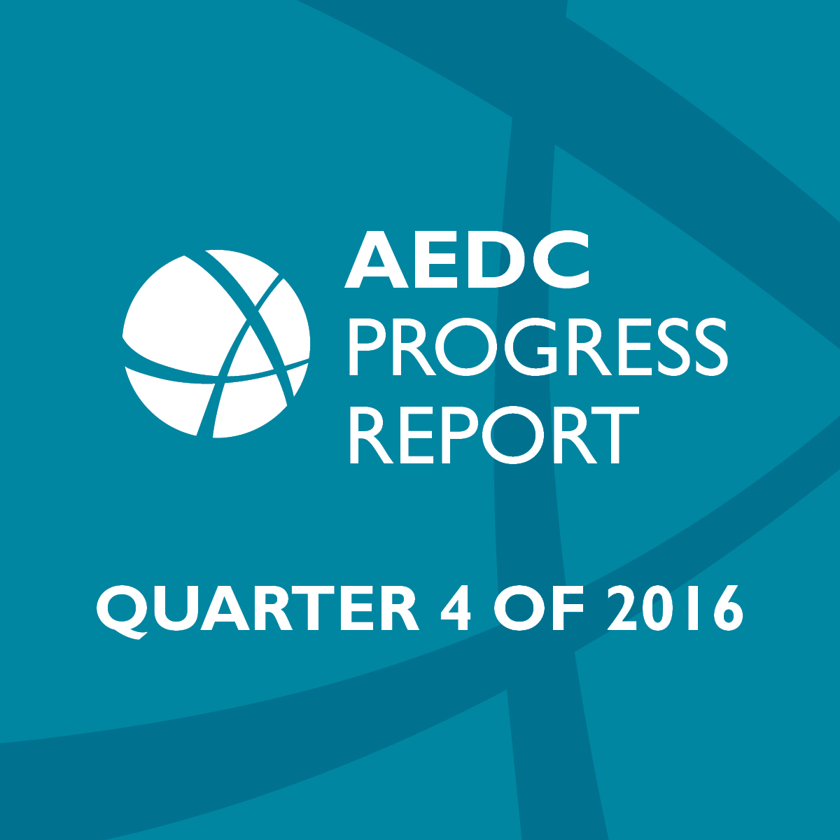 AEDC Quarterly Progress Report