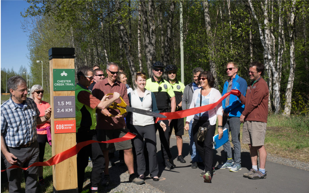 Anchorage Trails Wayfinding project officially launches