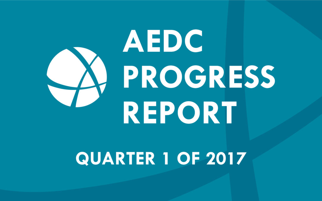 AEDC Progress Report: Q1 of 2017