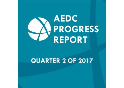 AEDC Progress Report: Q2 of 2017
