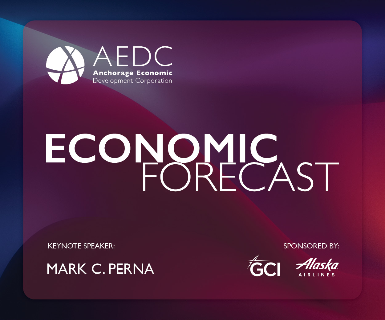 0126 AEDC - January Luncheon Main Graphic - 300x250 - No Date AEDC 2024 Economic-Forecast COVER
